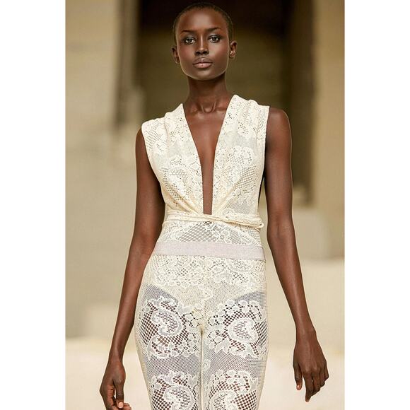 NWT Mes Demoiselles Fanti Lace Bodysuit - Medium - Picture 3 of 16